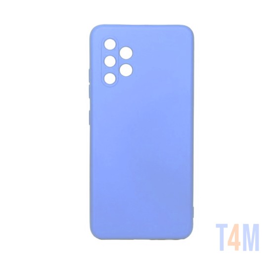 Capa de Silicone com Moldura de Câmera para Samsung Galaxy A32 4g Roxo